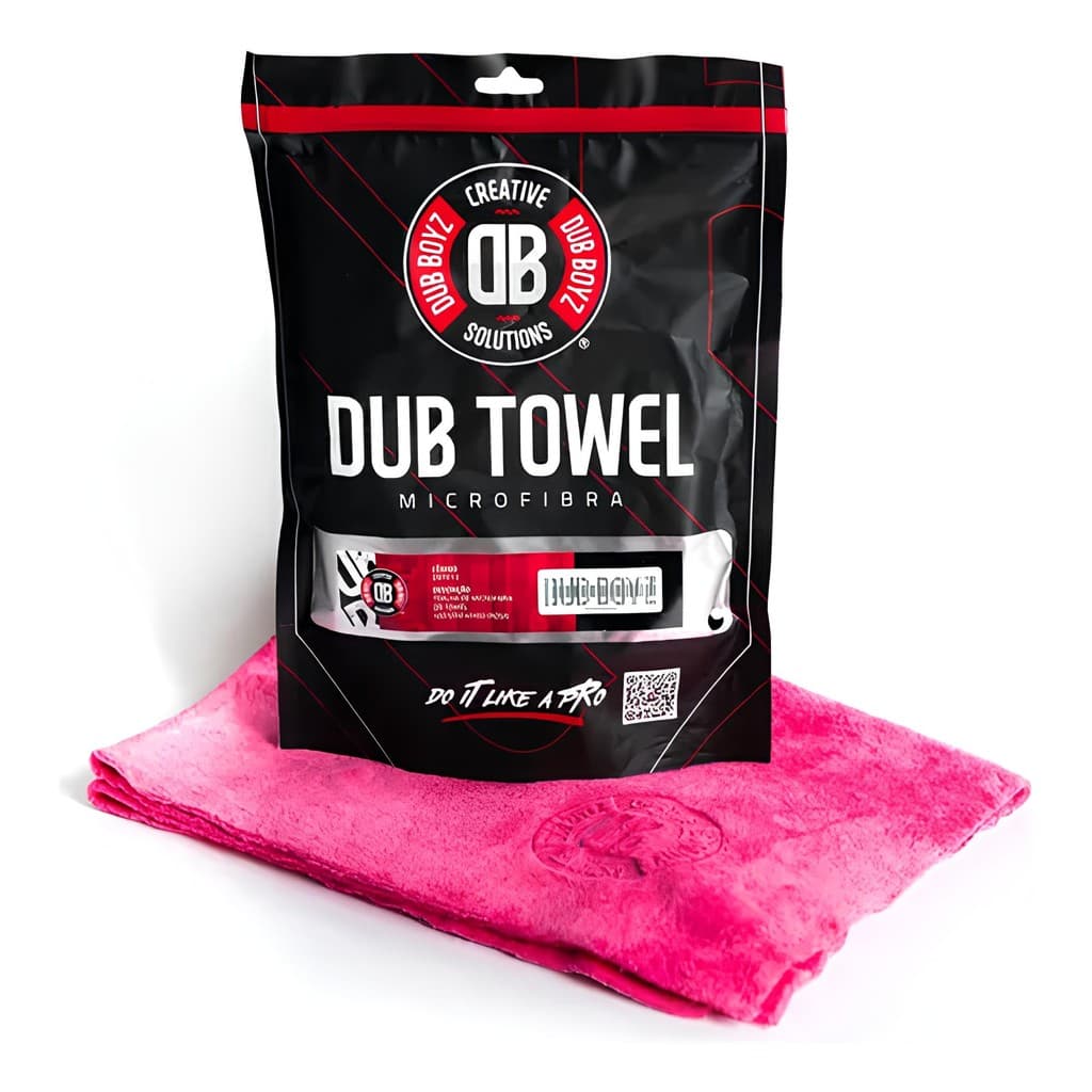 TOALHA DE MICROFIBRA DB TOWEL 400 GSM 40X60CM ROSA dub boyz