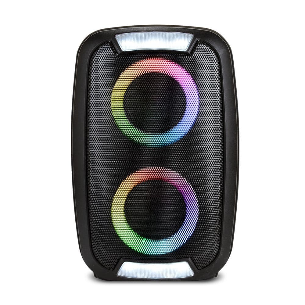 Mini Torre Neon 2 LED RGB 250W BT/SD/FM/AUX/TWS Multi (Multilaser) - SP400OUT [Reembalado]