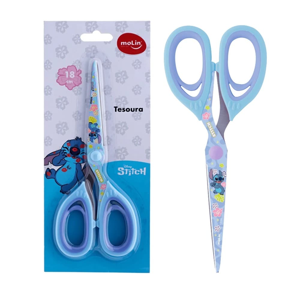 Tesoura Office Stitch (Nova Estampa) MOLIN