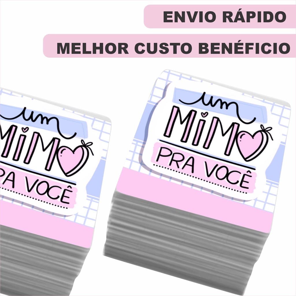 100 Tags de Brinco um mimo para você