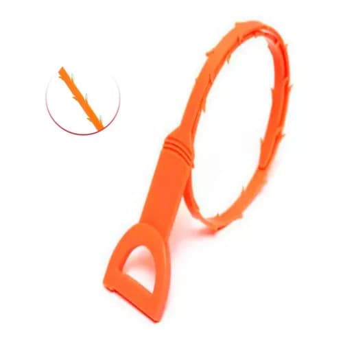 DESENTUPIDOR COLETOR DE CABELOS DE PIA 51CM MAX CLEAN*