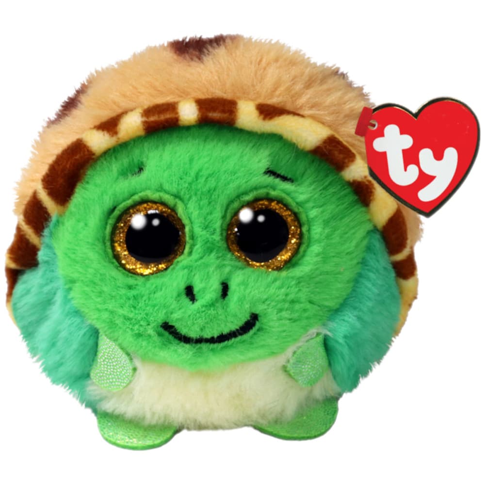 Pelúcia Ty Beanie Balls Puff Redonda - Tartaruga Cruiser
