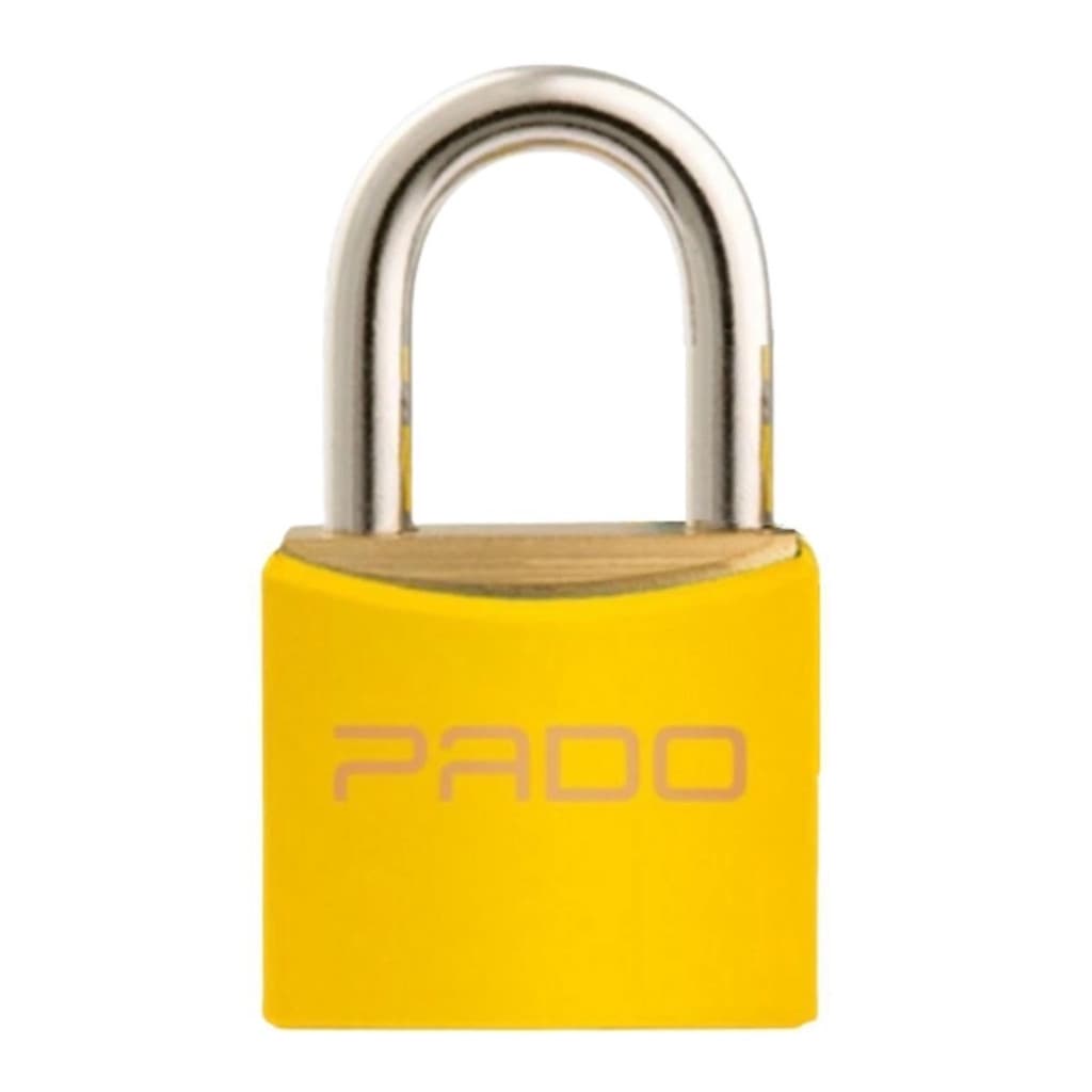 CADEADO CORES SM LT-40MM AMARELO PADO