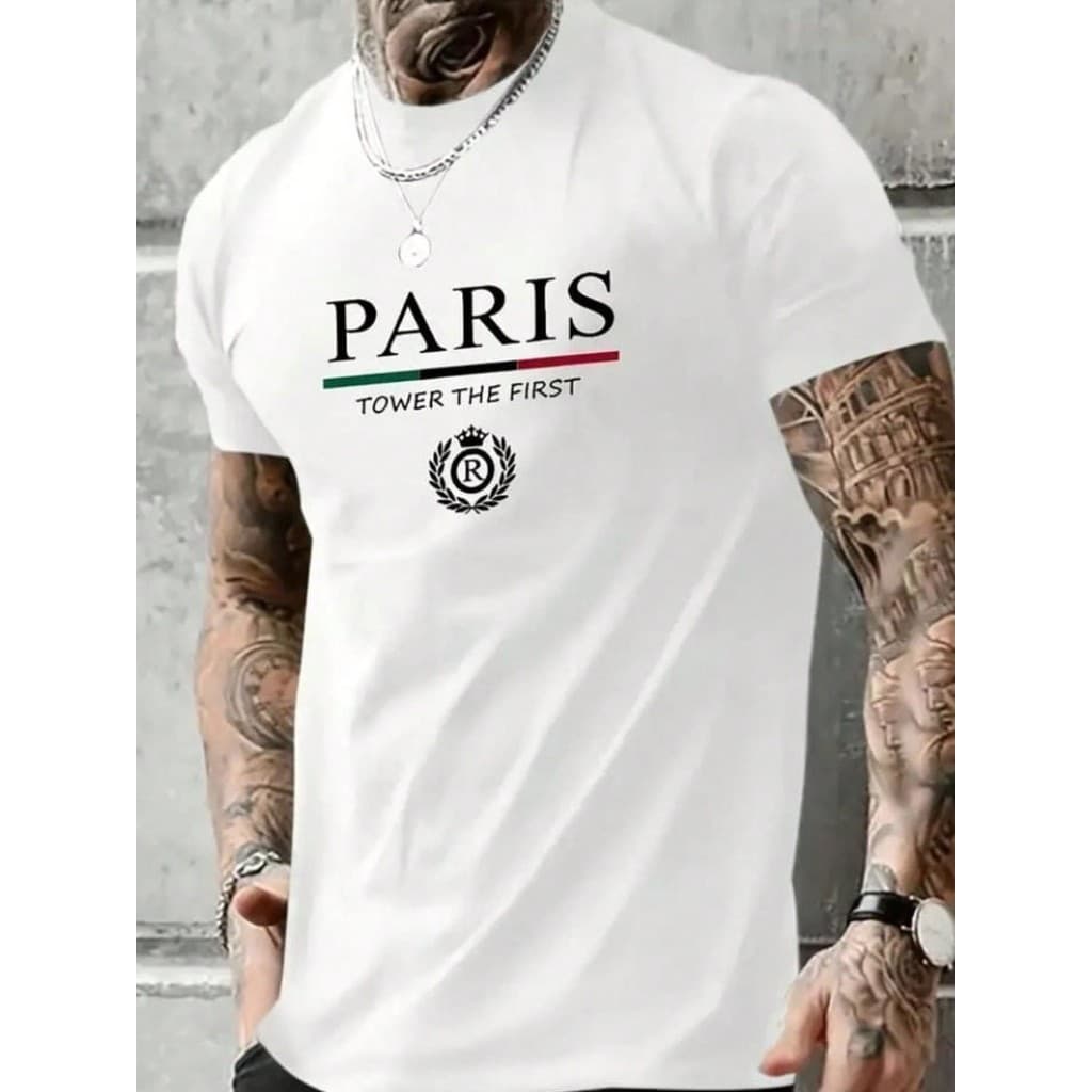 Camiseta Camisa Estampada Casual Algodão Malha tooop  100% algodao