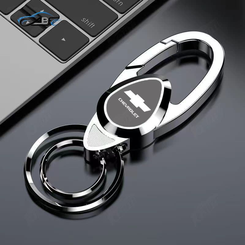 Chevrolet Metal Keychain Minimalista Para Homens Homens de Negócios Carros de alta qualidade Com Chaveiros Onix Aveo Cap