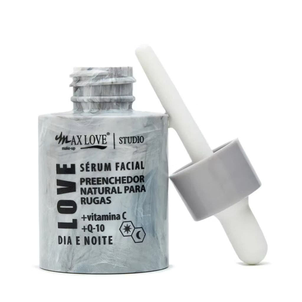 Sérum Facial Preenchedor Natural Rugas Max Love 30 ml