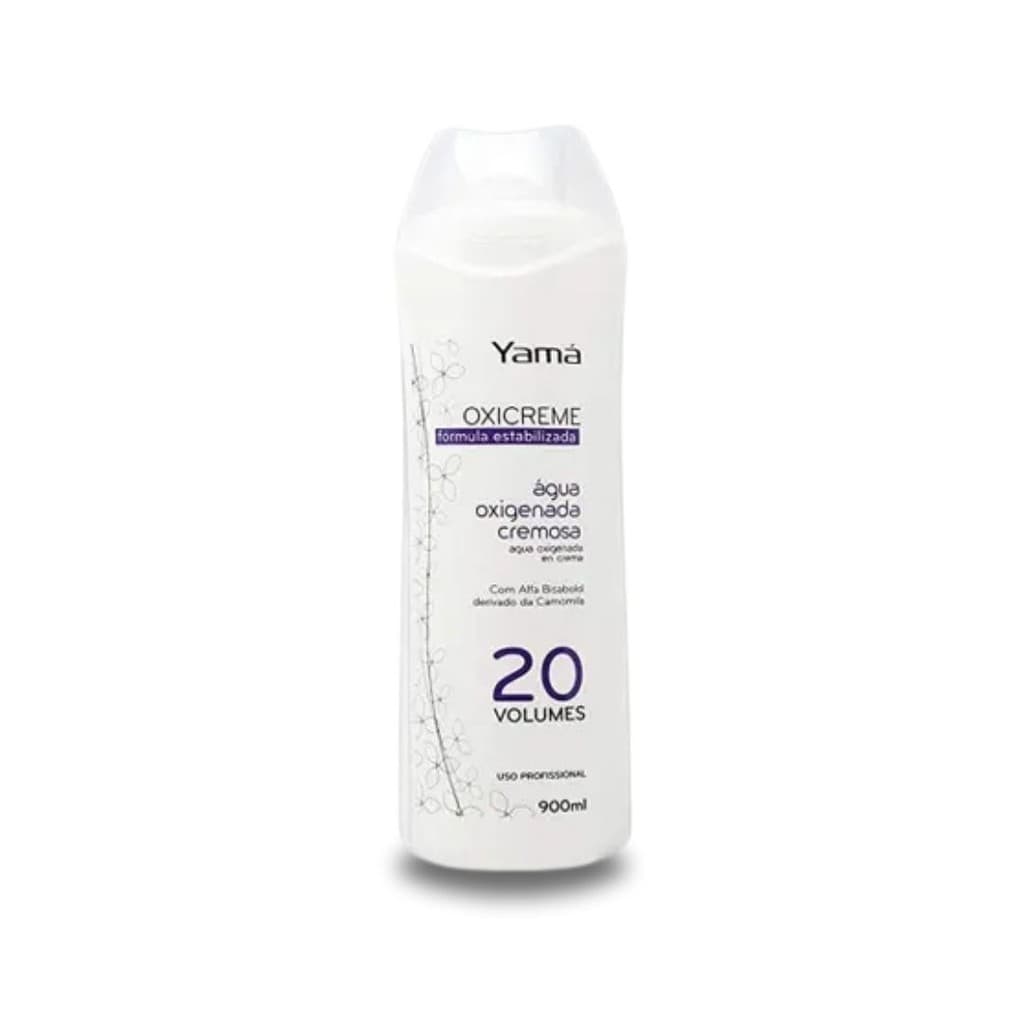Água Oxigenada Yamá 900ml Cremosa 20 Volumes