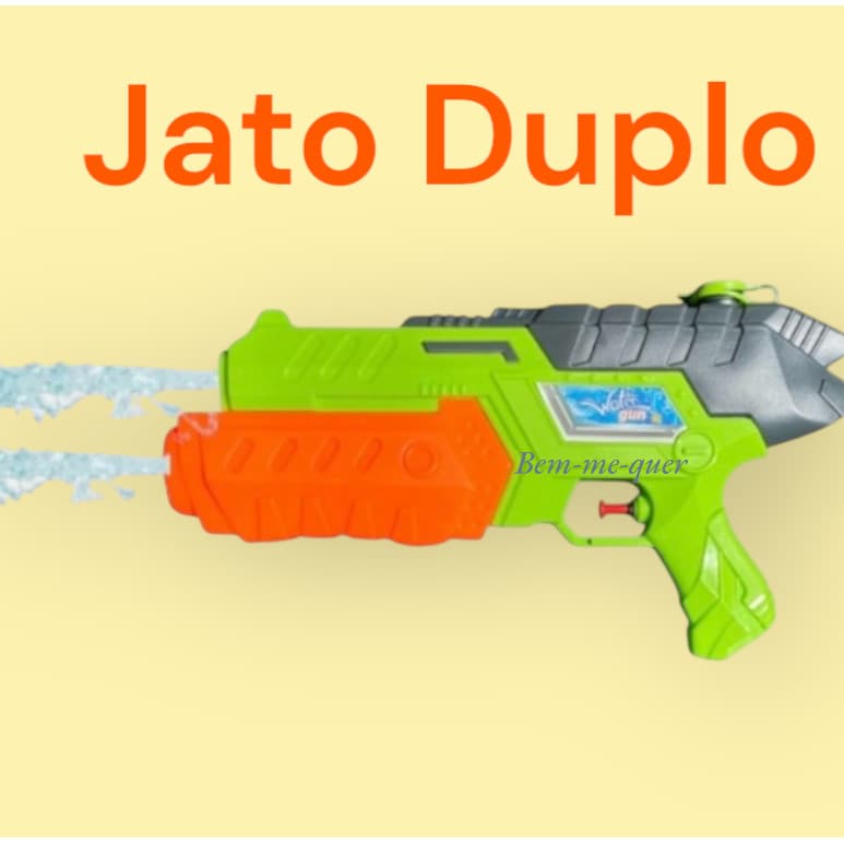 Pistola De Água Grande Jato Duplo Brinquedo Infantil Verão Criança Menino Menina Presente Natal