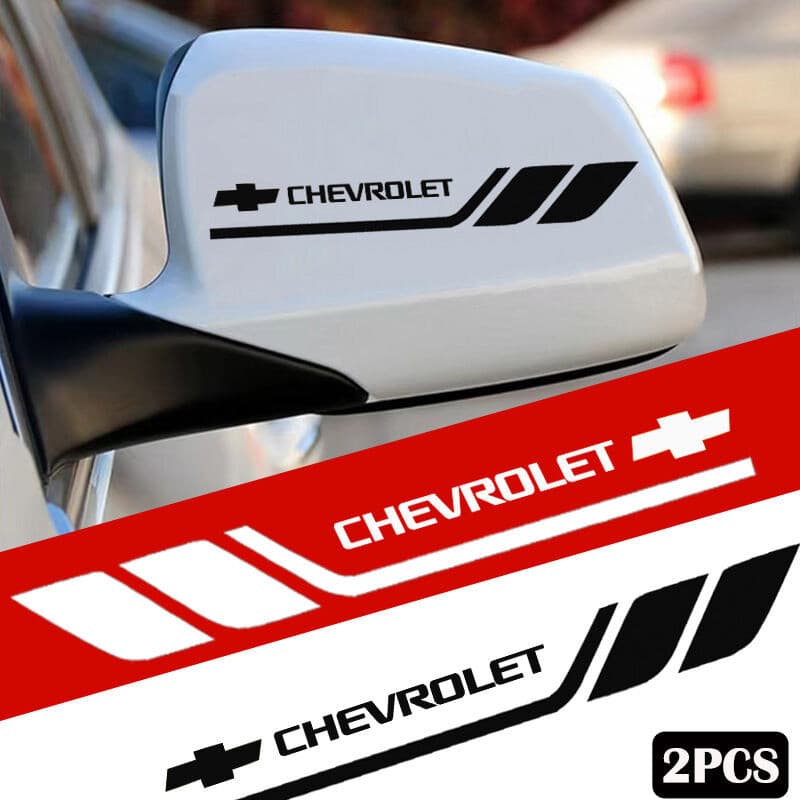 2 Peças Adesivo De Espelho Retrovisor De Carro Capa De Pára-Choque Decalque De Arranhões Para Chevrolet Cavaliers Equino