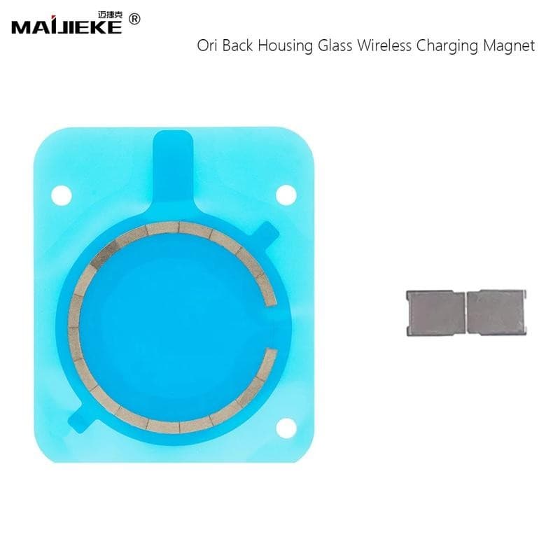 Substituição Magnética Da Carcaça Traseira Para iPhone 16 Pro 13 Max 13mini 12 14 15 Plus Vidro Traseiro Ímã De Carregam