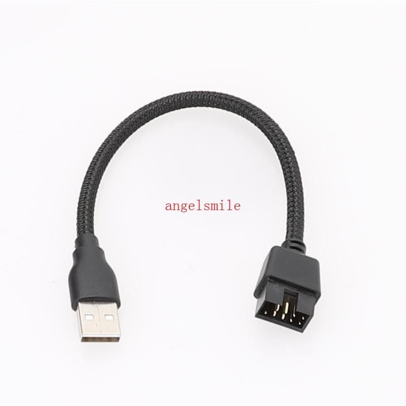USB A Para 9 Pinos PC Mainboard Extensão Interno