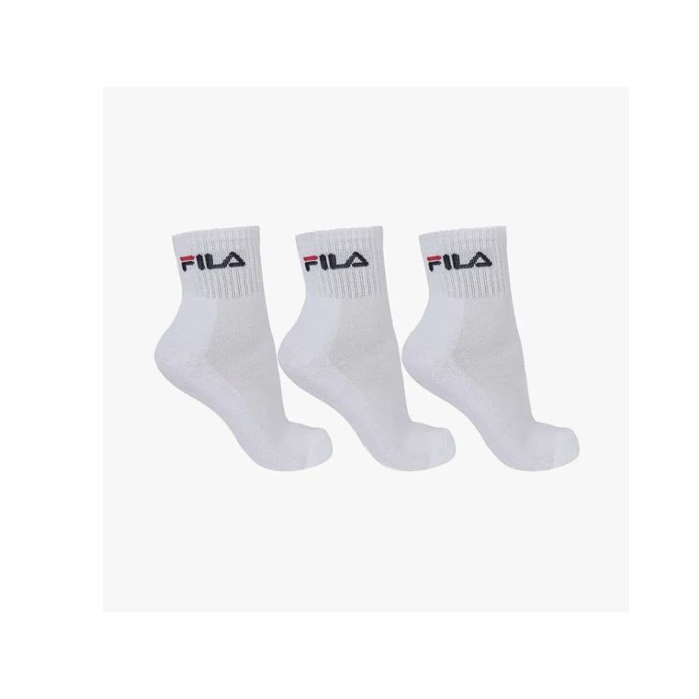 Meias Tripack Fila Unissex cano médio