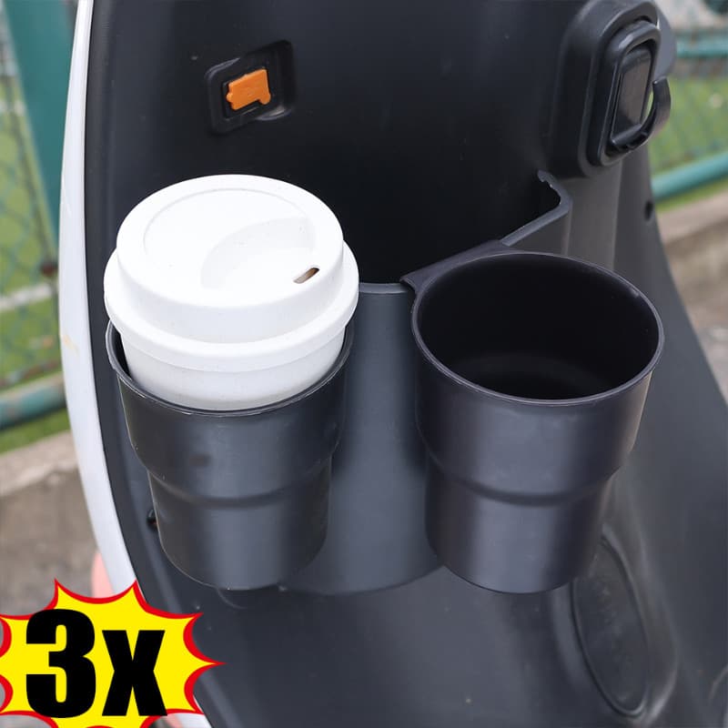 Suporte De Copo De Scooter De Plástico Durável-Acessórios De Bicicleta Elétrica À Prova D'água Para Bebidas E Itens Pequ