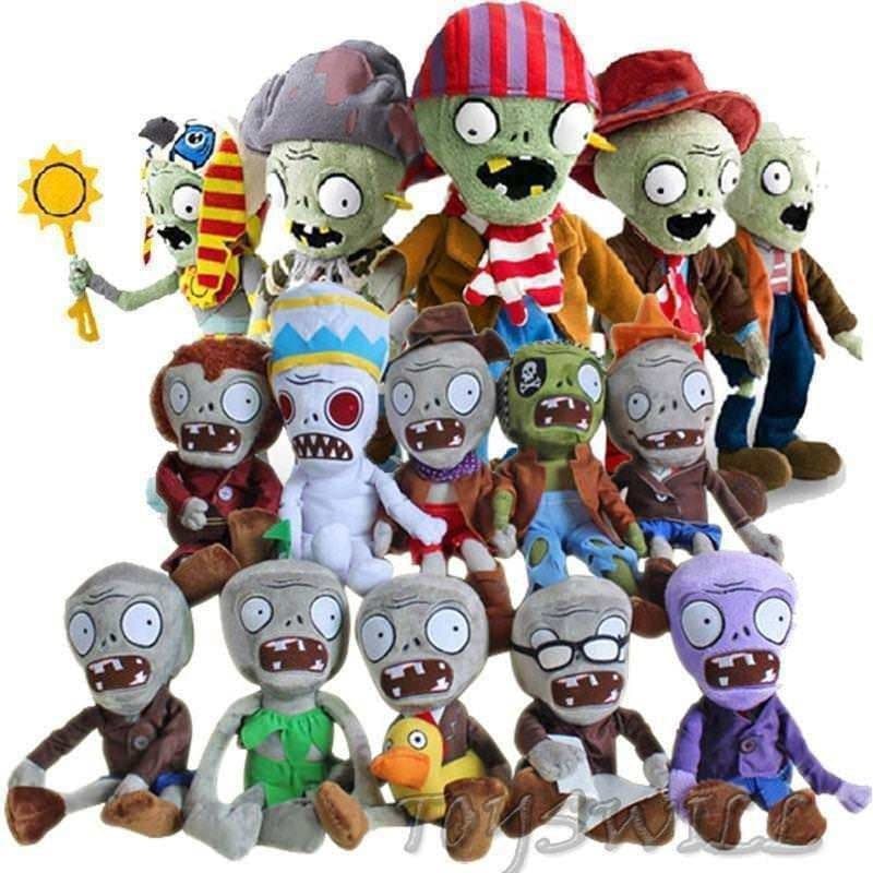 Brinquedo de Pelúcia Zumbi Infantil Plants vs. Zombies