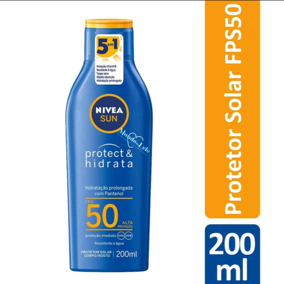 Protetor Solar Nivea Sun Protect & Hidrata Fps50 200ml