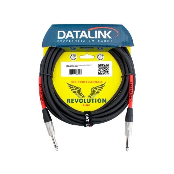 Cabo P10 mono macho para P10 mono macho 1M rean revolution Datalink