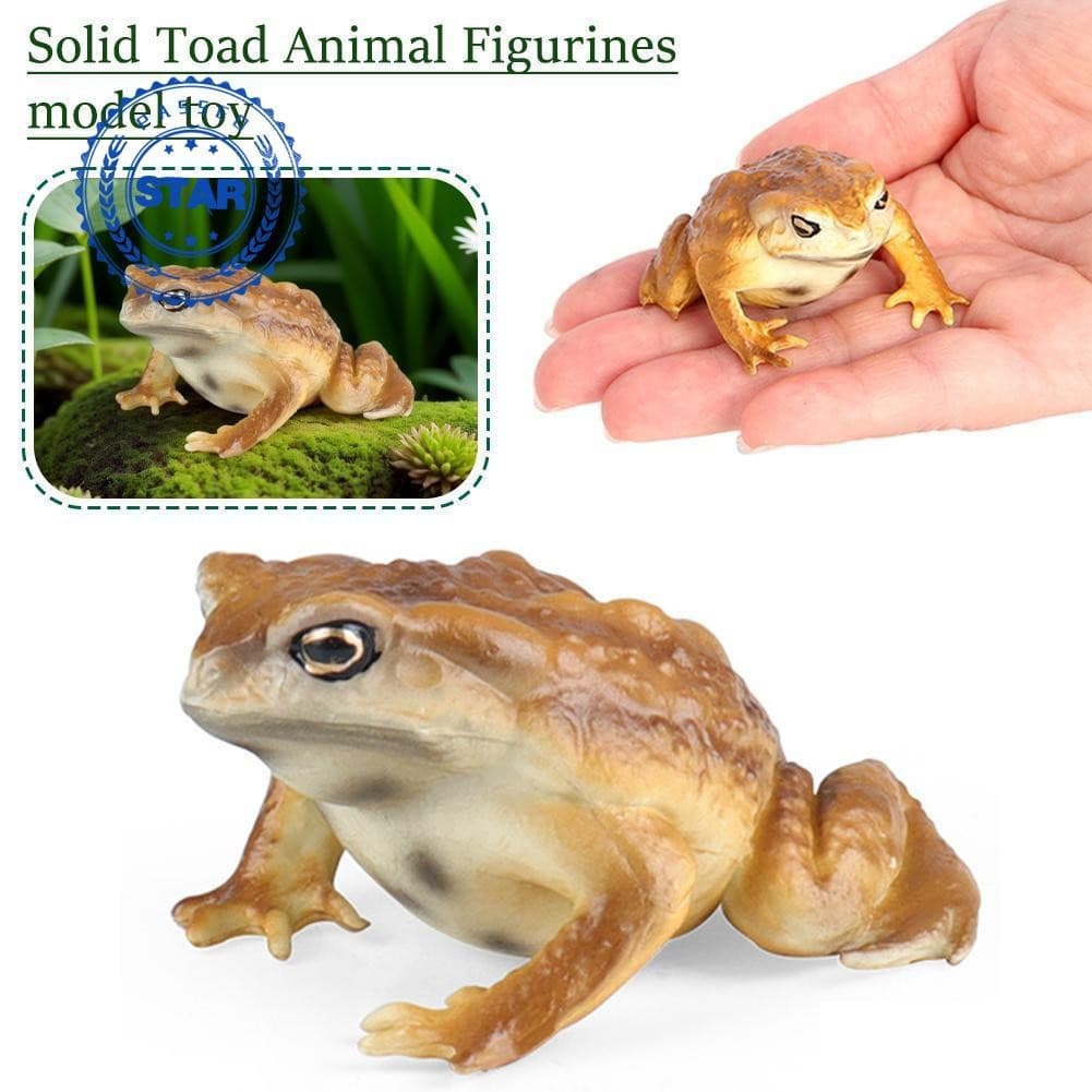 Estatuetas De Animais De Sapo E Sólido Realista Para Crianças Brinquedos Educativos Répteis Ideais T1w8