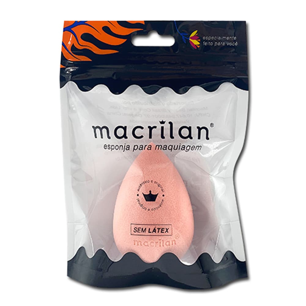 Macrilan Esponja EP09 gota para maquiagem