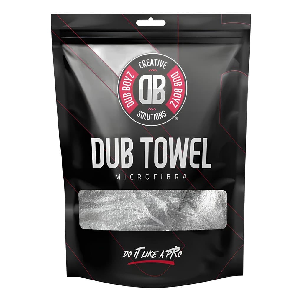 TOALHA DE MICROFIBRA DB TOWEL 400 GSM 40X60CM CINZA DUB BOYZ