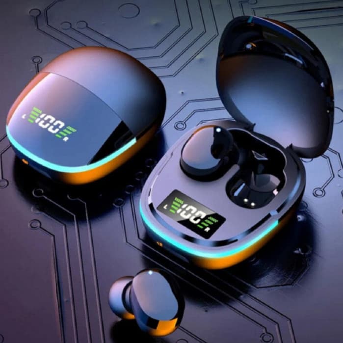 Fone De Ouvido Gaming Sem Fio Bluetooth 5.3 Com Cancelamento De Ruído Som estéreo HiFi Com Microfone