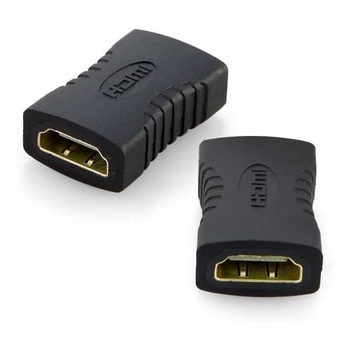 Adaptador Hdmi Femea X Femea Emenda Extensor Conector Cabo