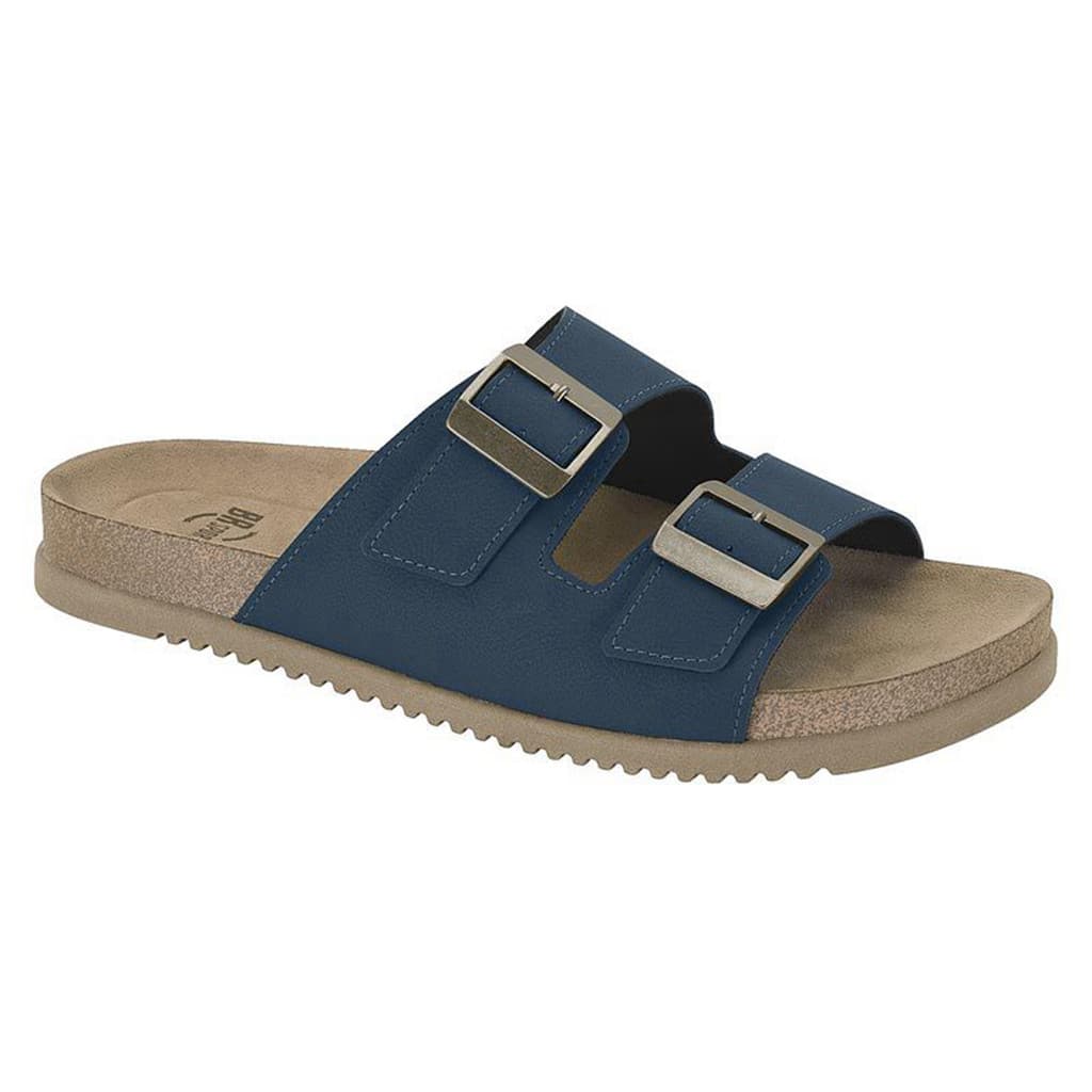 Sandália Masculina Conforto Brsport 2280102 Leve Tiras Ajustáveis Pé Alto Leve Chinelo Fácil Calce
