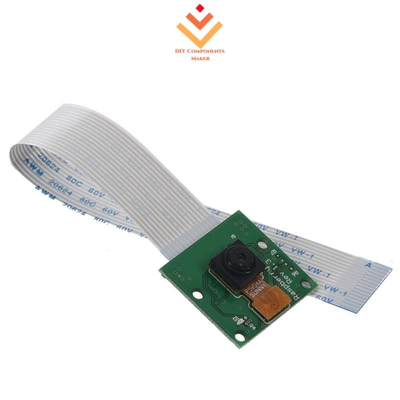 Placa De Módulo De Câmera 5MP Webcam Vídeo 1080p 720p Para Raspberry Pi 3 Verde W8G8