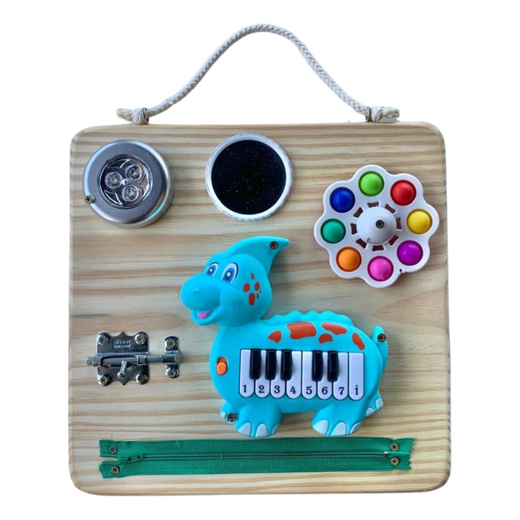 Painel Sensorial De Atividades Montessori Infantil Educativo