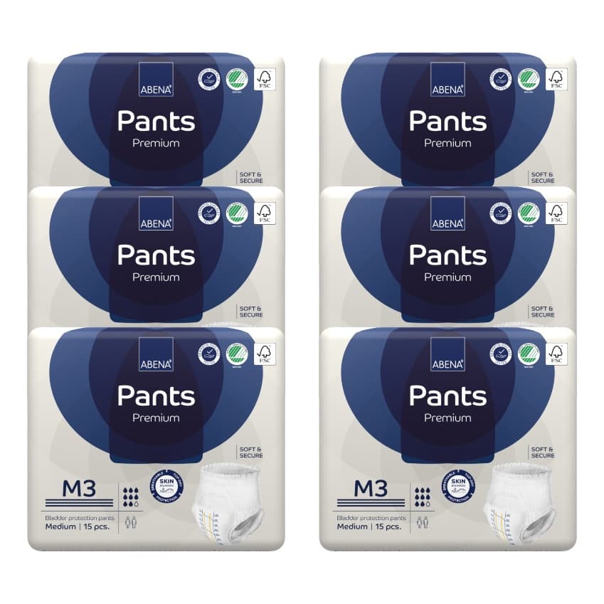 Fralda Roupa Íntima Abena Abri Flex Premium M3 (6 Pcts)