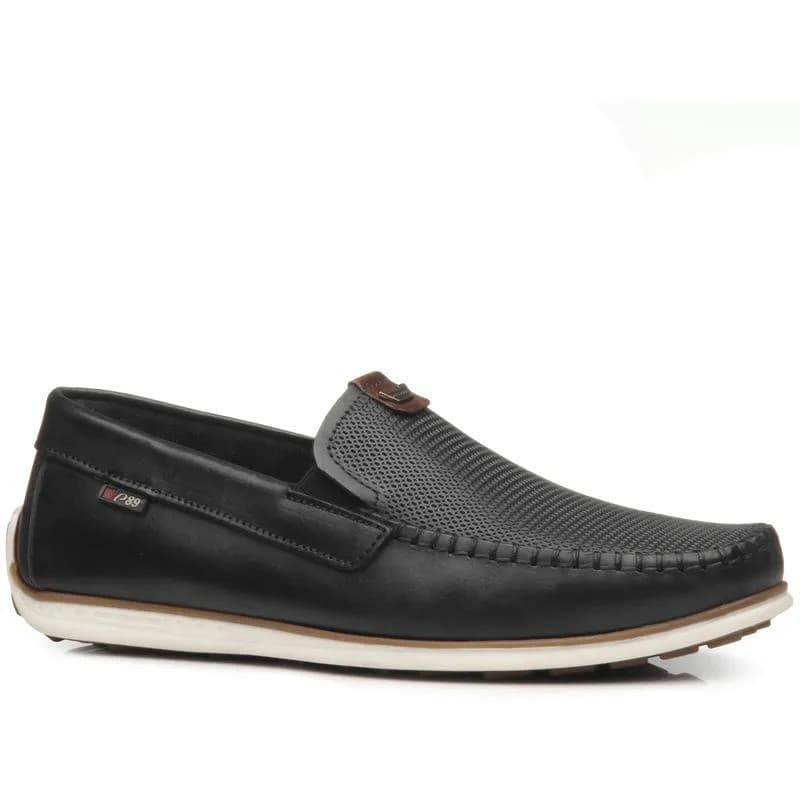 Sapatos Confortável couro jovem PEGADA - MOCASSIM PULL UP