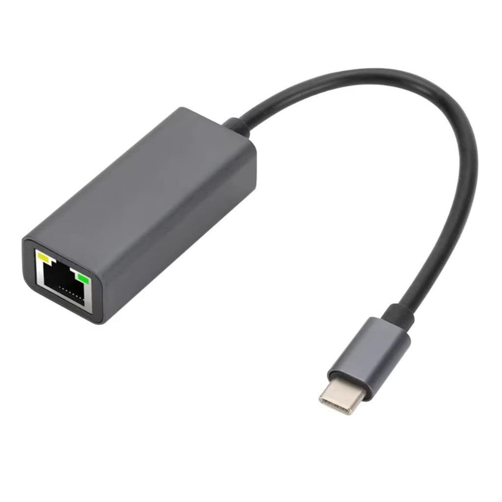 Adaptador USB-C  para RJ-45 Placa 2.5G NetWork Velocidade de 2500Mbps