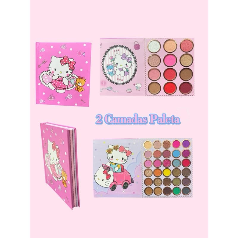 NOVO produto 42 cores Paleta de Sombra de 2 Camadas Paleta de Sombra de Pérola Mate Destaque Blush Fine Flashing’s
