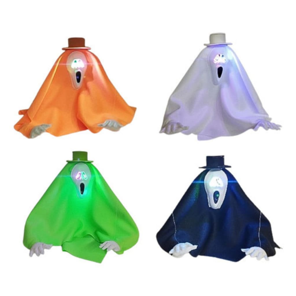 Fantasminha Marionete de Led – Fantoche Iluminado e Divertido