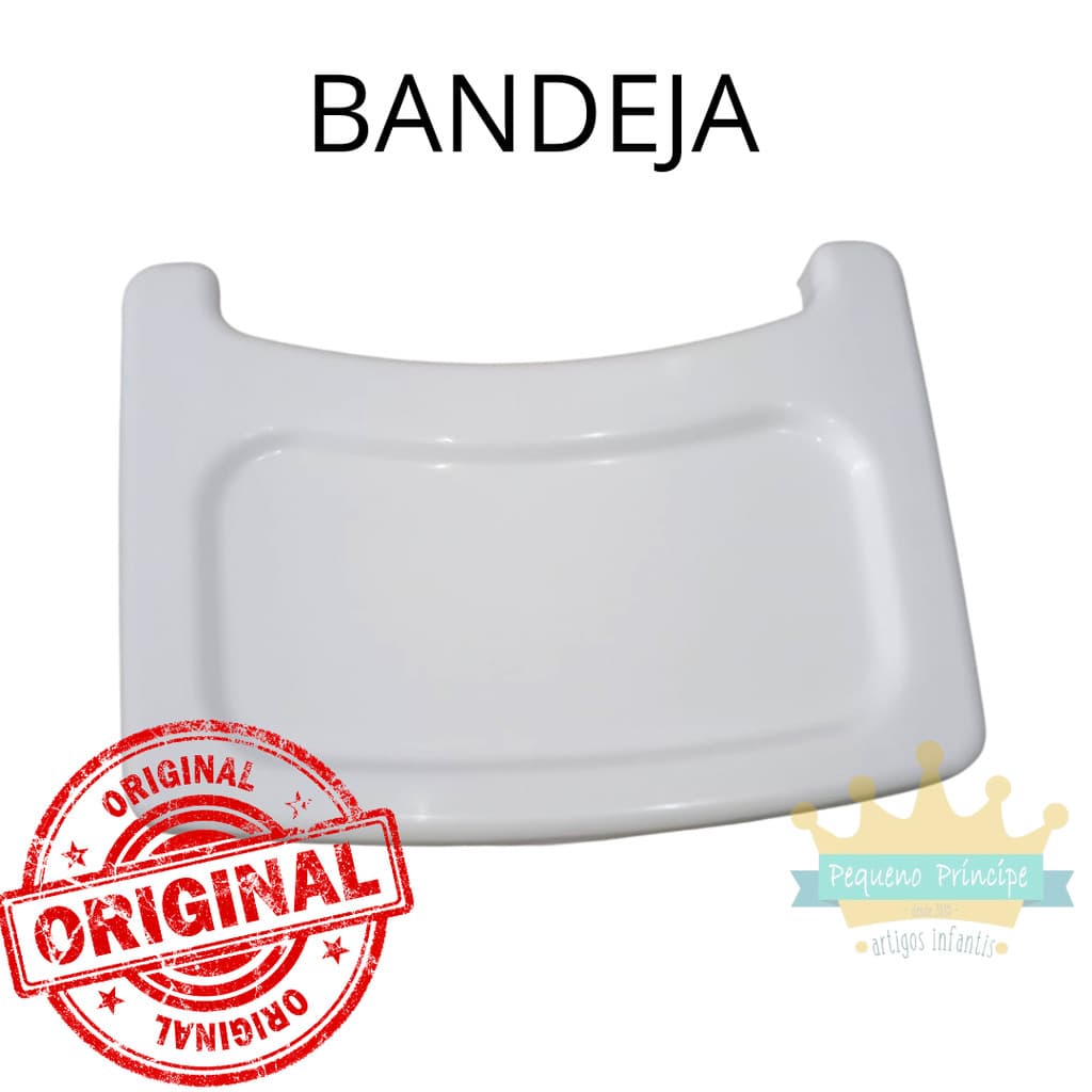 Bandeja para Cadeira de Alimentação Voyage Cake Branca
