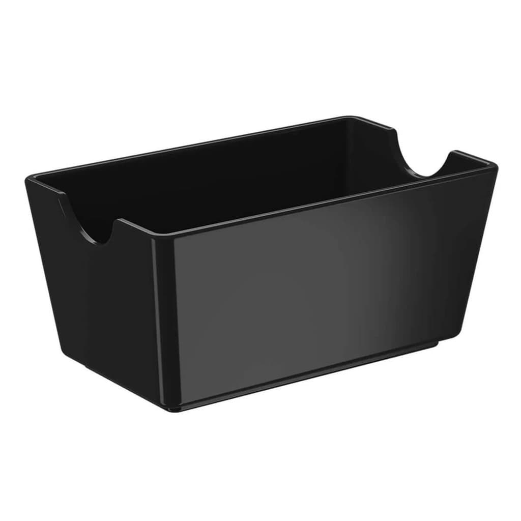 Porta Sachês de Mesa Preto Uno Coza Organizador Plástico par