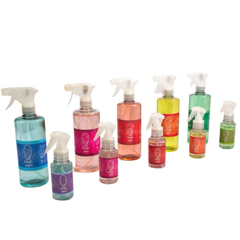 Perfume Pet Premium Alta Fixação Para Cachorro E Gatos Colônia 120 ml e 500 ml Pet Family