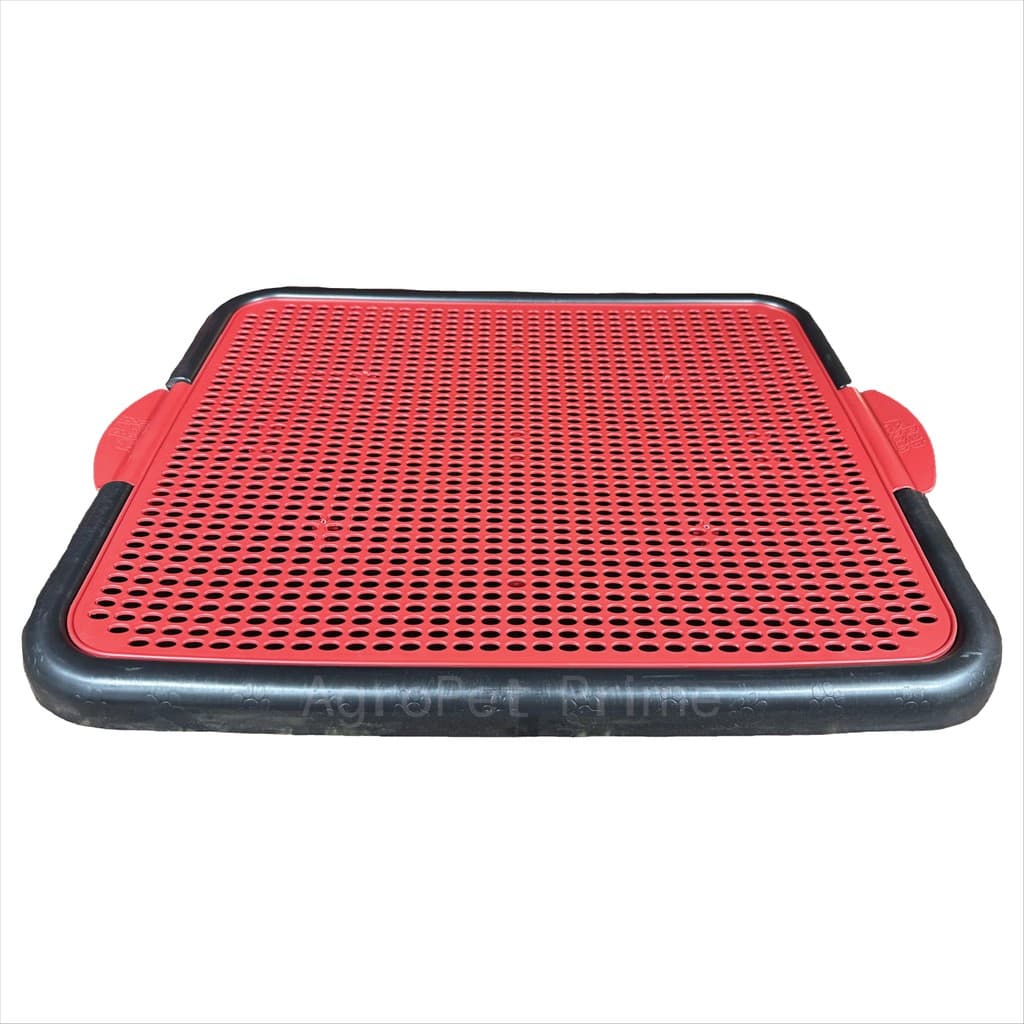 Bandeja Sanitária Para Cães Pipi Center Vermelho
