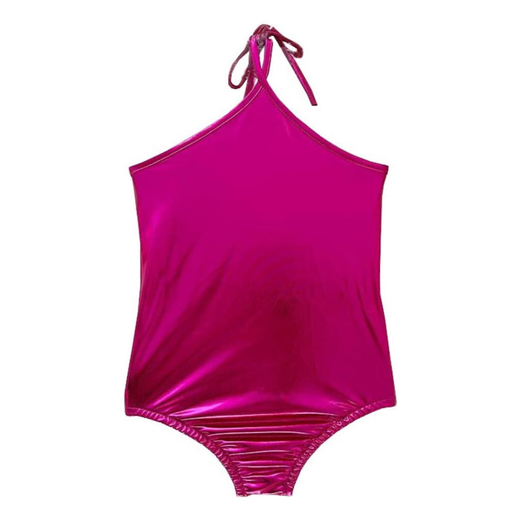 Roupa Body De Carnaval Infantil Metalizado De Festa Kids