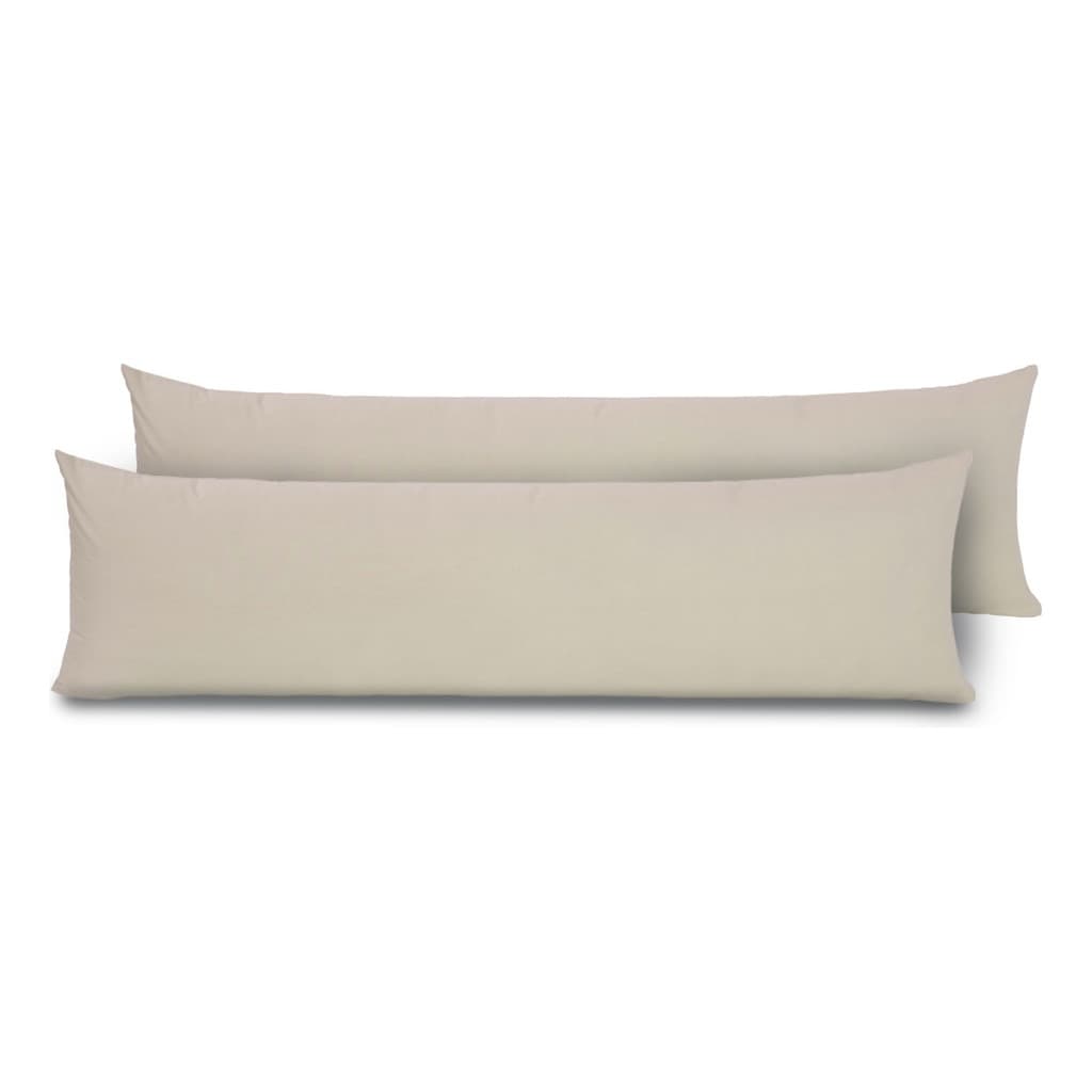 Kit 2 Capas 150x50cm Para Travesseiro Corpo 200 Fios Macia