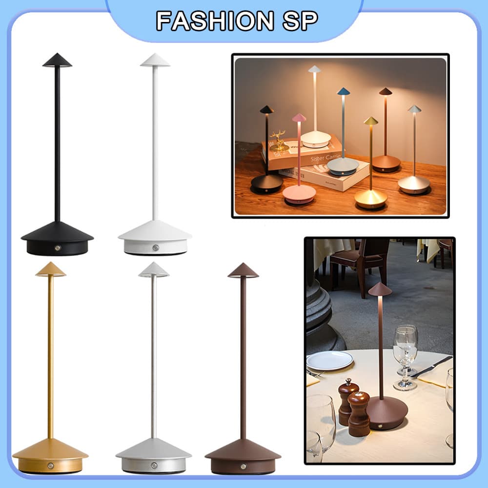 Luminária Lâmpada De Mesa Recarregável Sem Fio Led Abajur Candeeiros de mesa