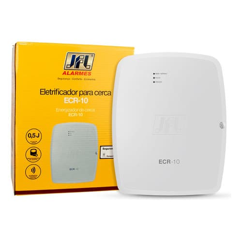 CENTRAL ELETRIFICADOR JFL CERCA ELÉTRICA ECR-10 COM ALARME