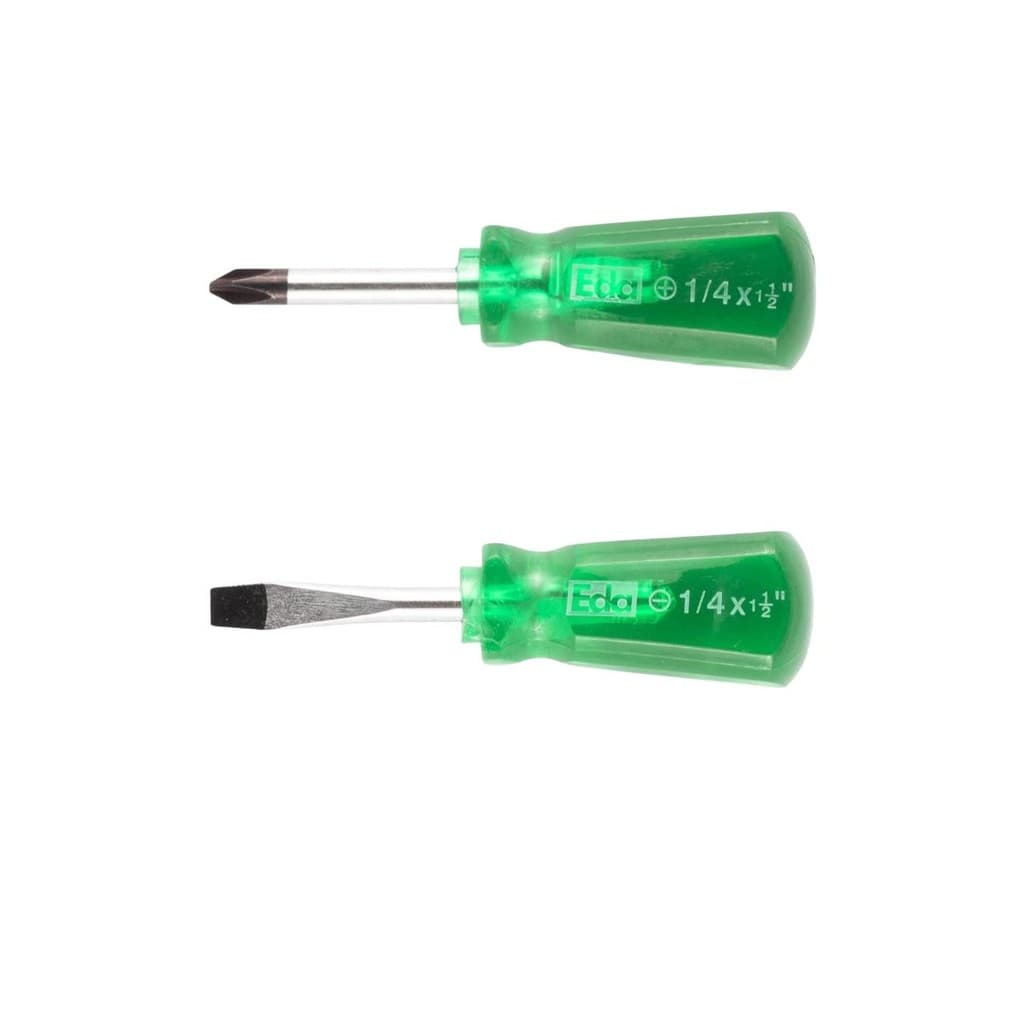 Kit Chave de Fenda Philips Toco  1/4"x1.1/2 Pol. Imantada