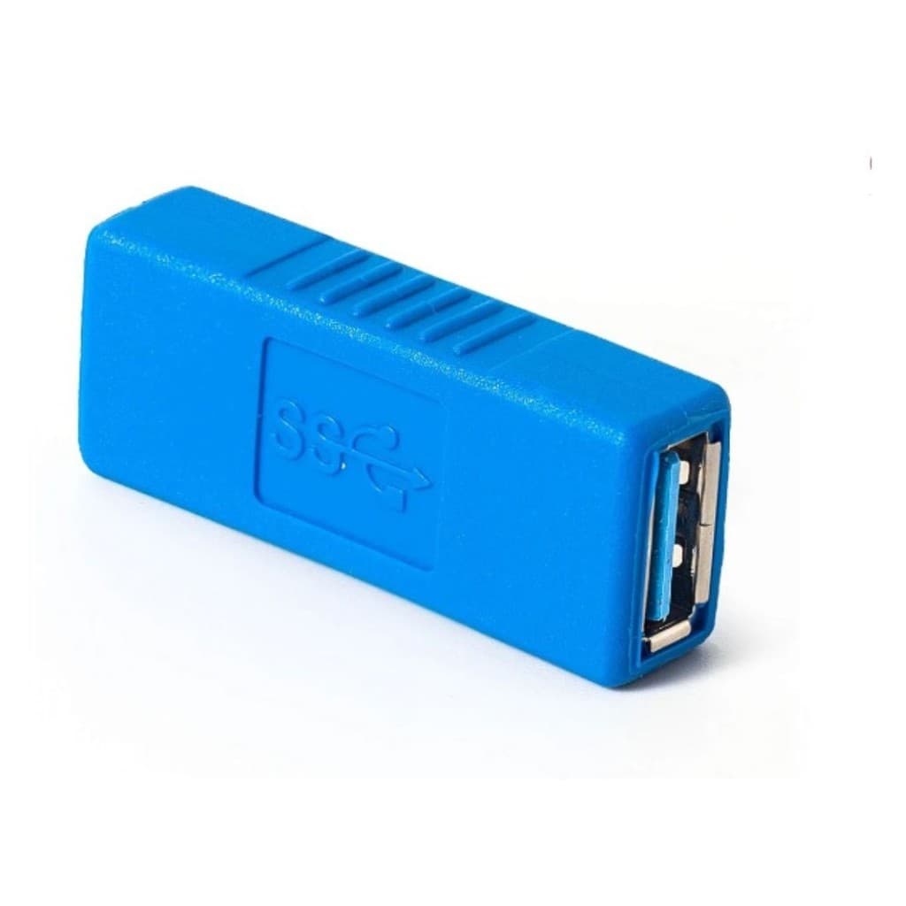 Adaptador USB Emenda Fêmea x Fêmea 3.0 Alta Velocidade