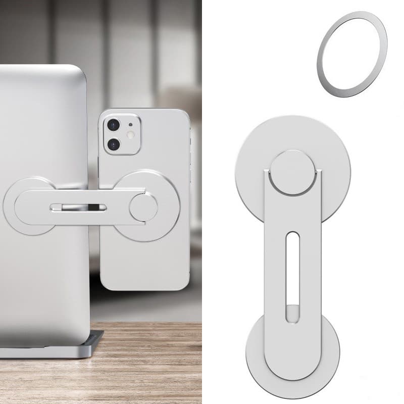 MagSafe Suporte Magnético De Mesa Dobrável Suporte Para Celular Tesla Tela Flutuante Suporte De Navegação Para Carro