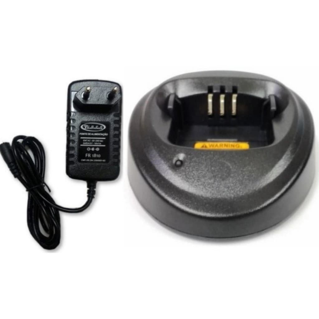 Fonte Base Carregador Compartivel Rádio Motorola Ep450dep450