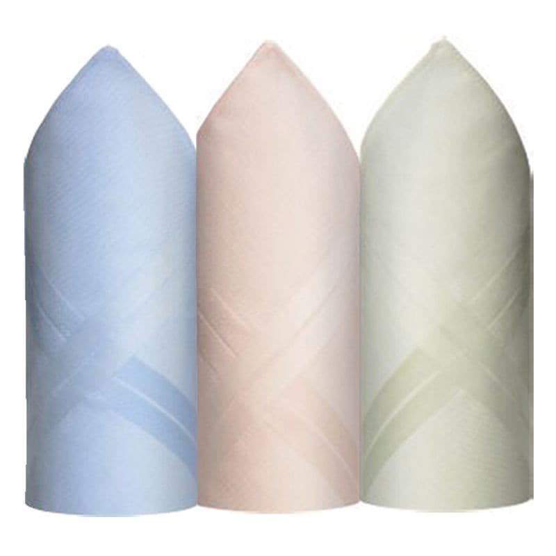 Lenço Premier 100% Algodão C/3 39x39 cm - 344P