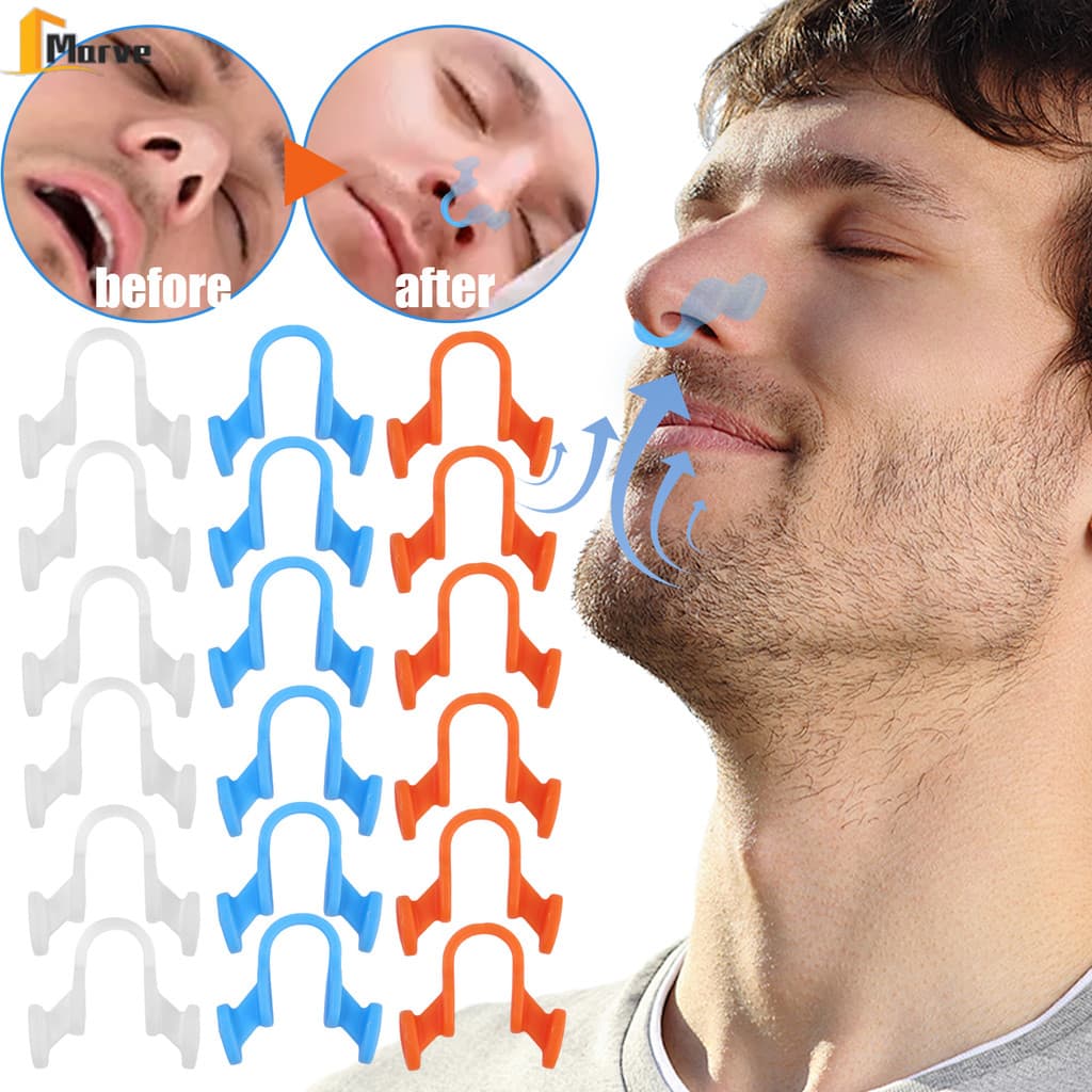 10 Pcs Clipe De Nariz Multifuncional Para Aliviar A Congestão Nasal , Melhorando Respiração-Dispositivo De Assistência A
