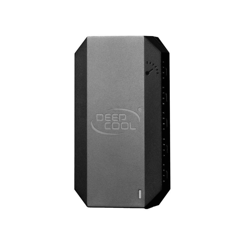 Hub Para 10 Fans DeepCool FH-10 Black PWM SATA Instalação Fácil