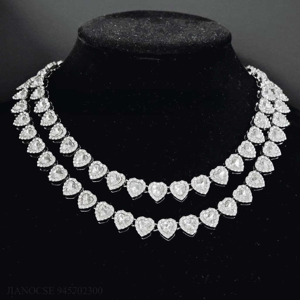 Novo Corrente Cravejada Hip Hop 11mm Iced Completo Diamante Homens Mulheres Cubano Colar Pulseira Acessórios Moda Jóias