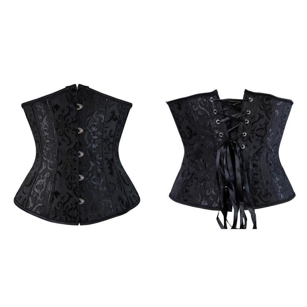 PP 6XG Plus Size Espartilho Modelador Com Barbatanas Underbust Corset Cinta Seca Barriga Feminina Ajustavel Vestir fora